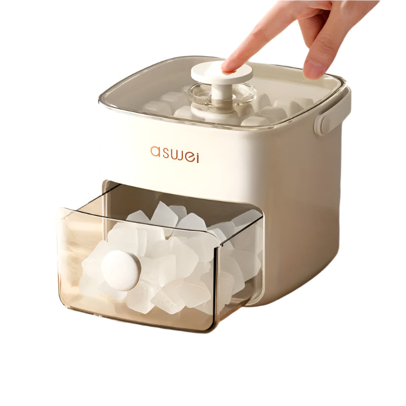 Oak & Coral | FrostMate Compact Ice Maker – Countertop Ice Maker for Quick Ice Cubes at Home
