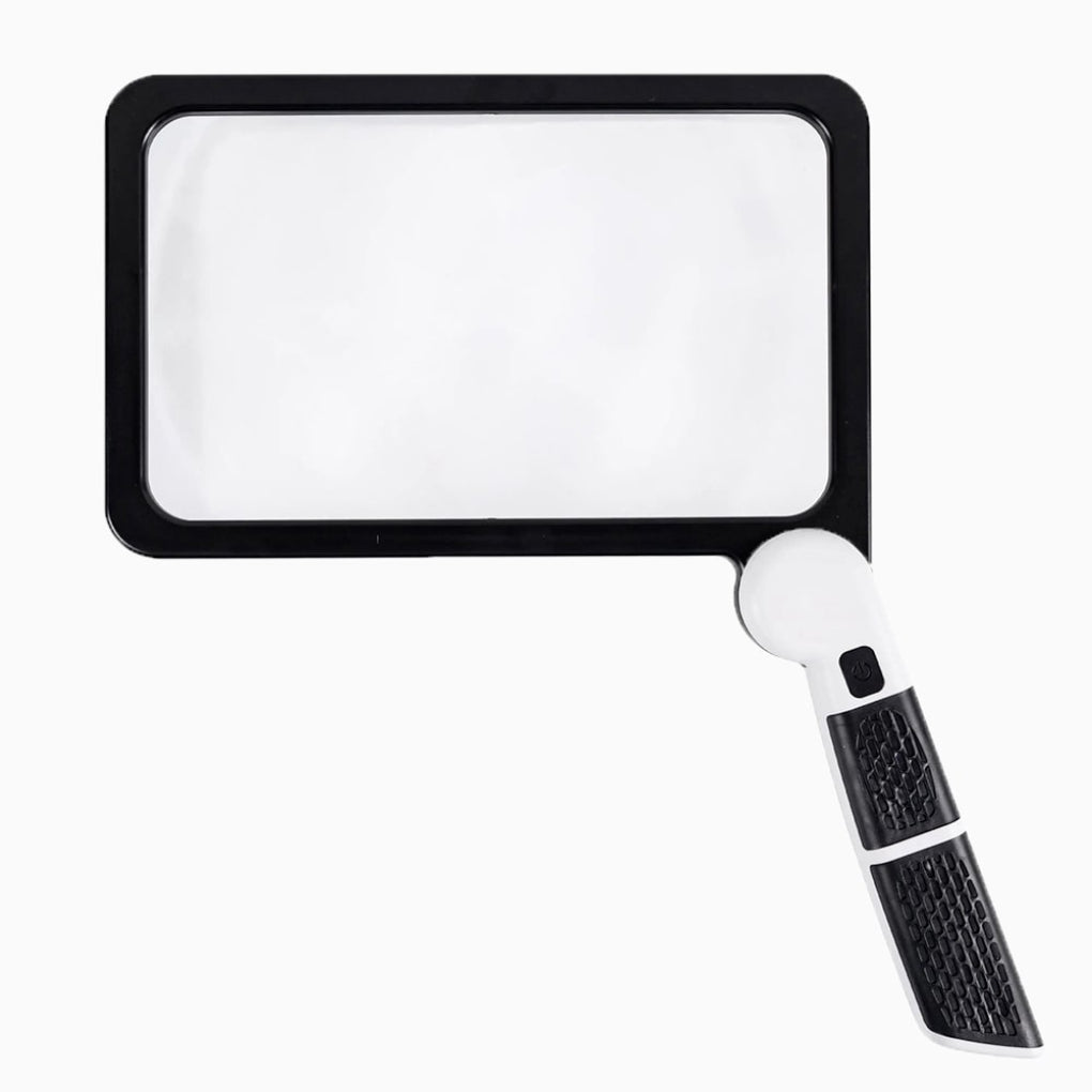 Oak & Coral | Full Page Magnifying Glass with Handle