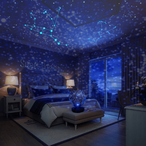 Oak & Coral | Galaxy Projector for a Dreamy Starry Sky at Home