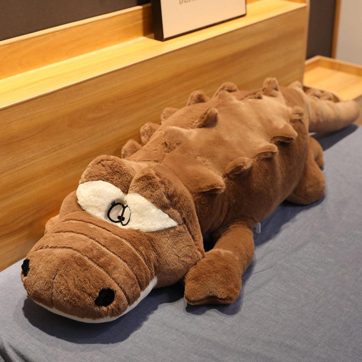 Oak & Coral | Giant Crocodile Companion Plush