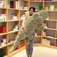 Oak & Coral | Giant Crocodile Companion Plush