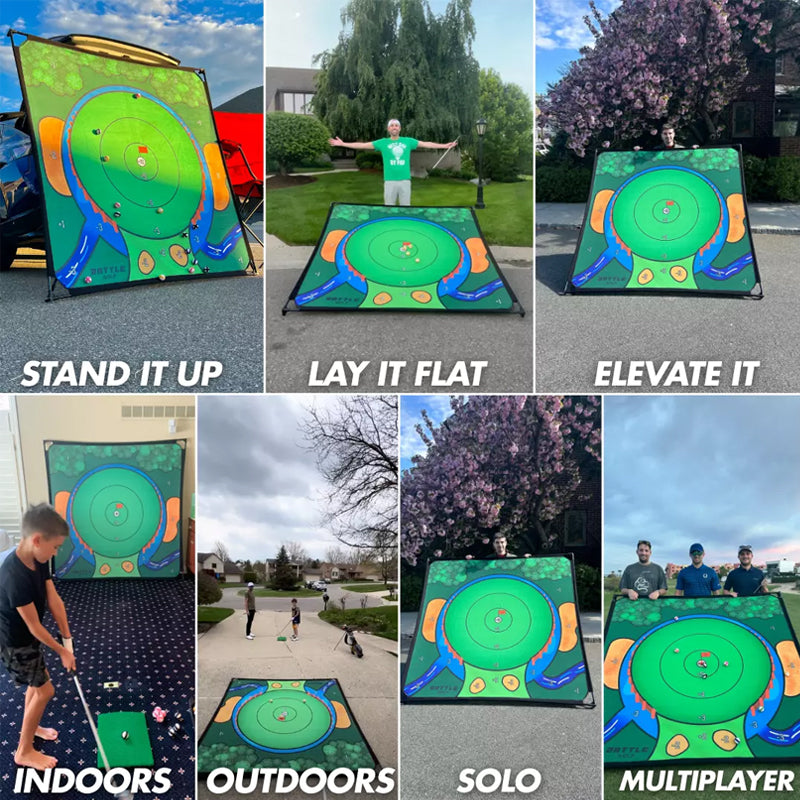 Oak & Coral | Golf Practice Arena