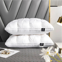 Oak & Coral | Goose Down Pillow with Knotted Design for Comfort
