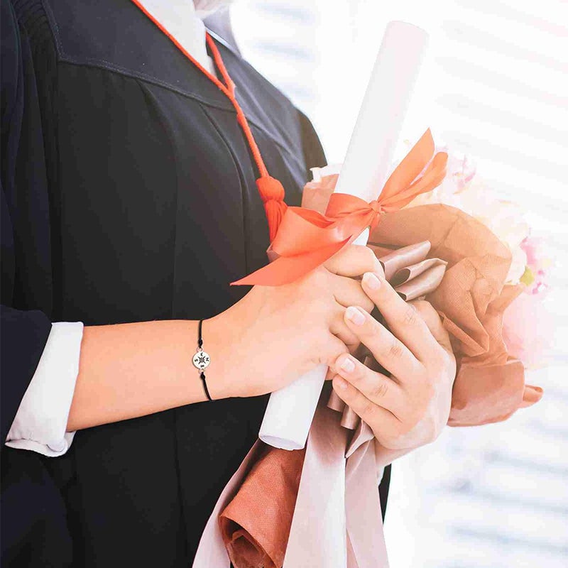 Oak & Coral | Graduation Commemorative Bracelet