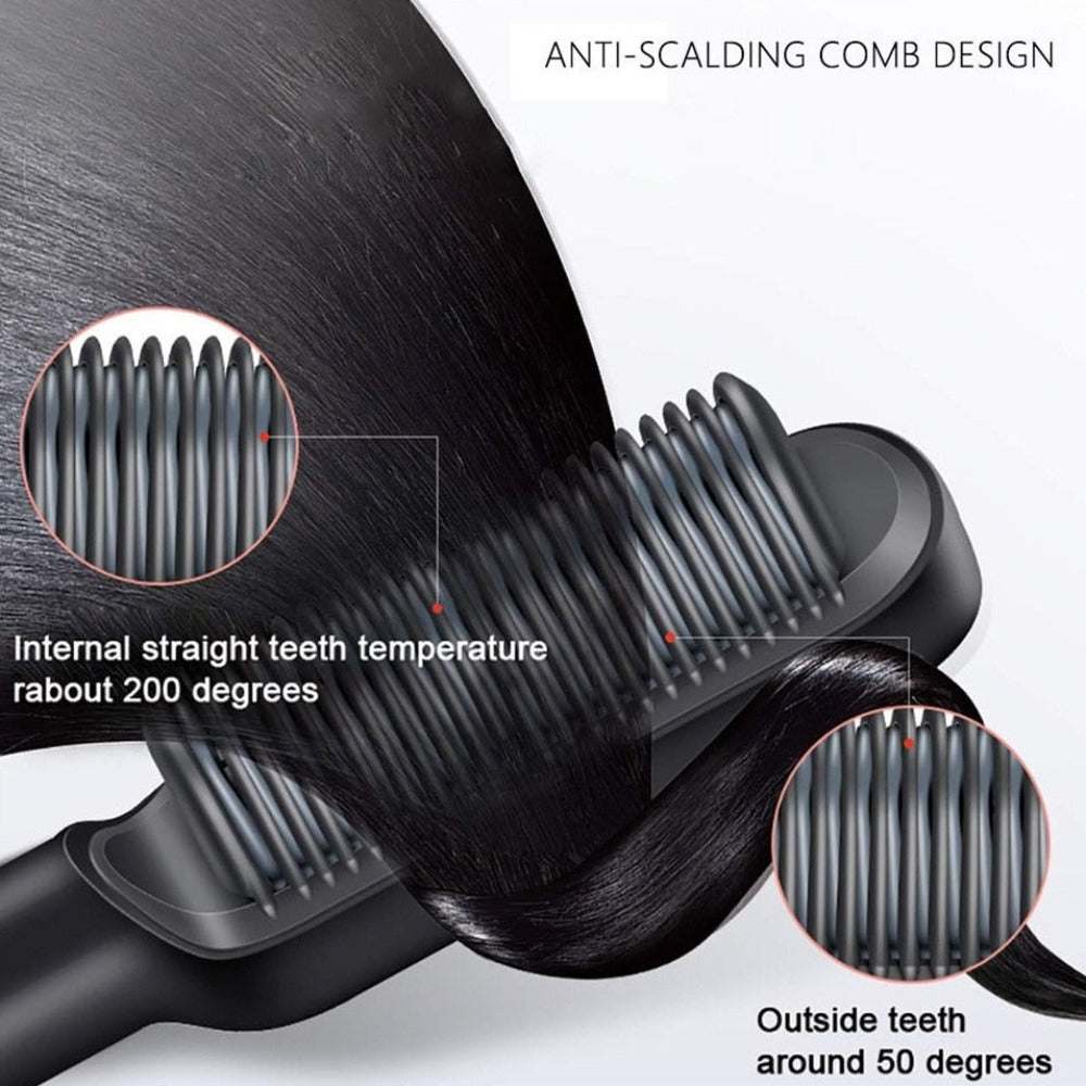 Oak & Coral | Hair Straightener