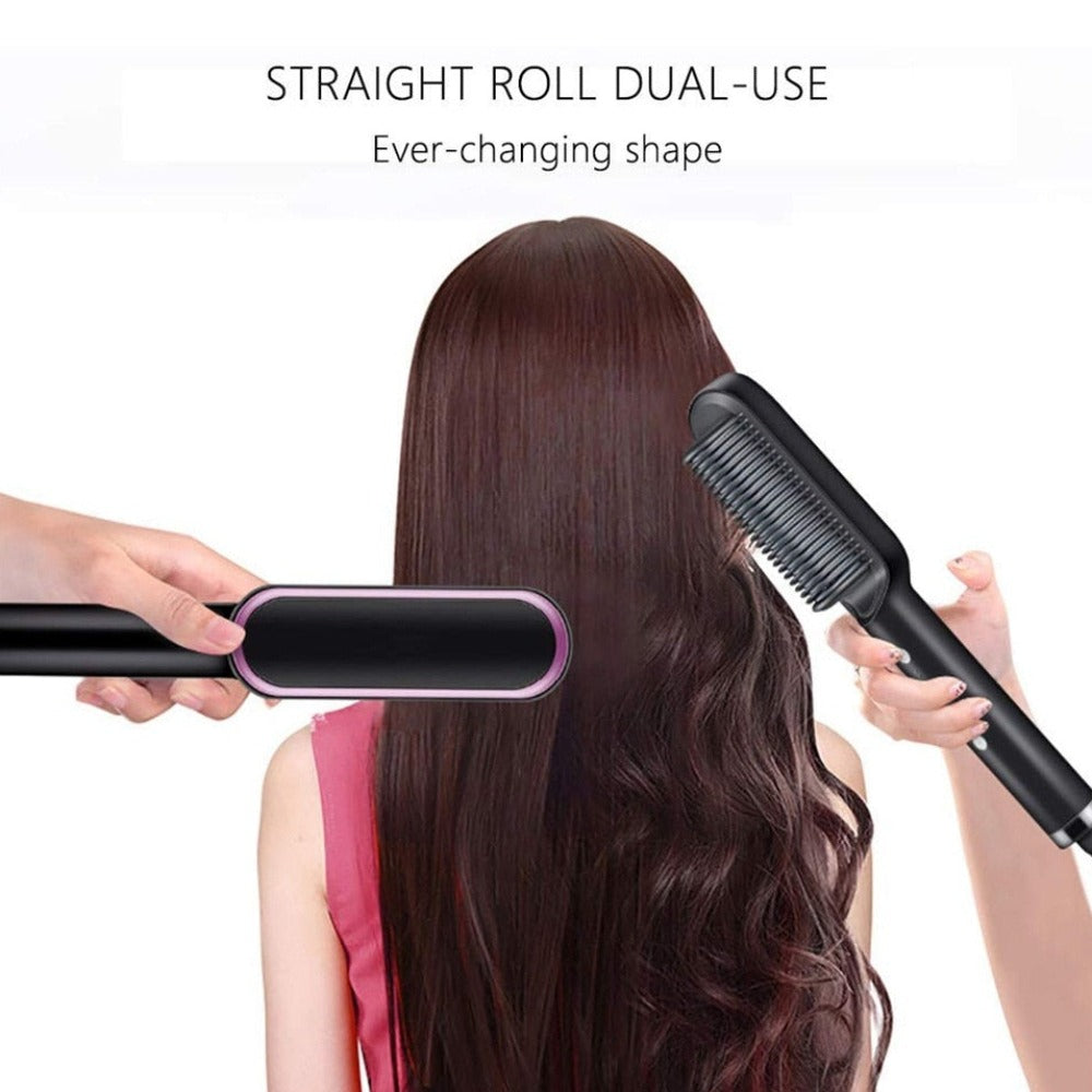 Oak & Coral | Hair Straightener