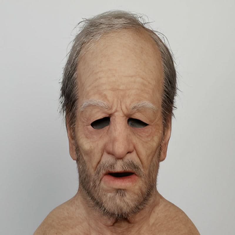 Oak & Coral | Halloween Latex Mask | Realistic and Elastic | Adult