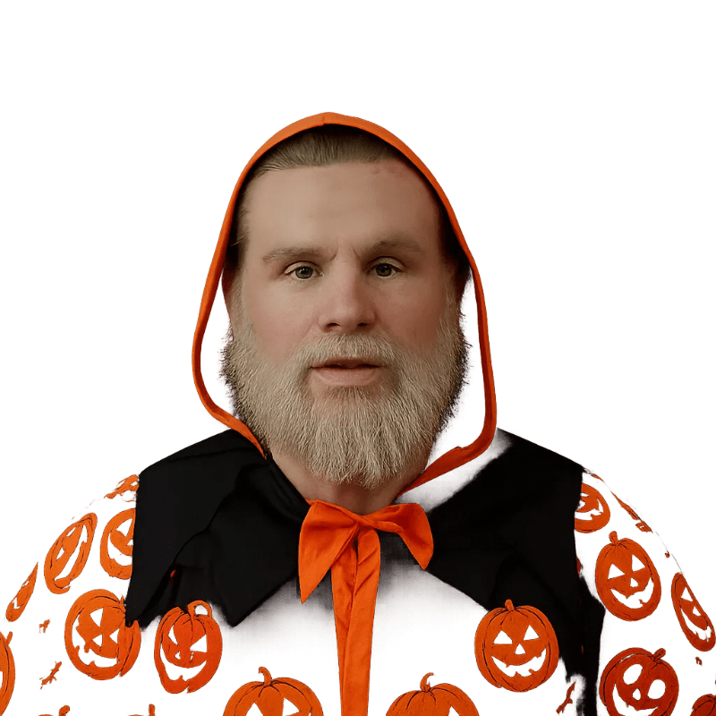 Oak & Coral | Halloween Latex Mask | Realistic and Elastic | Adult