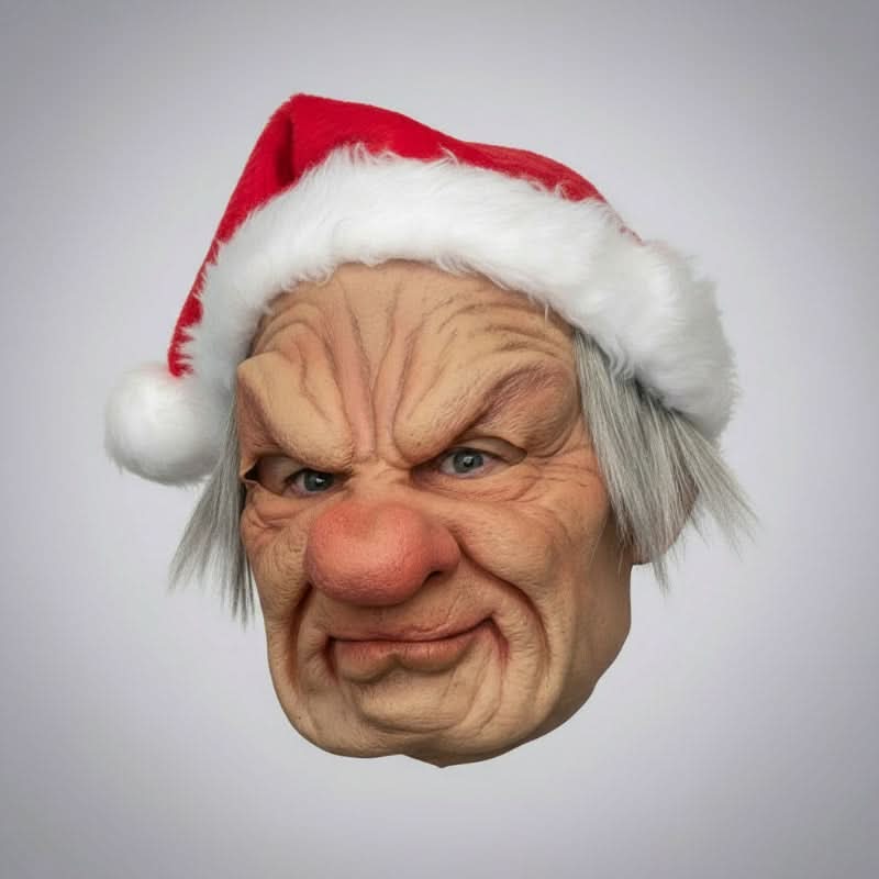 Oak & Coral | Halloween Latex Mask | Realistic and Elastic | Adult