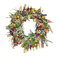 Oak & Coral | Handmade Floral Door Wreath for All-Season Decor