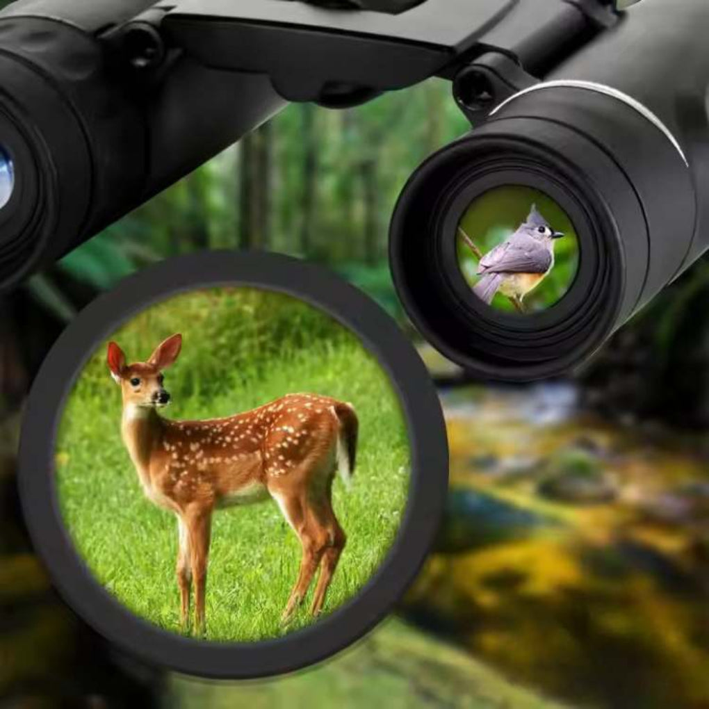 Oak & Coral | HD Long-Range Binoculars for Bird Watching