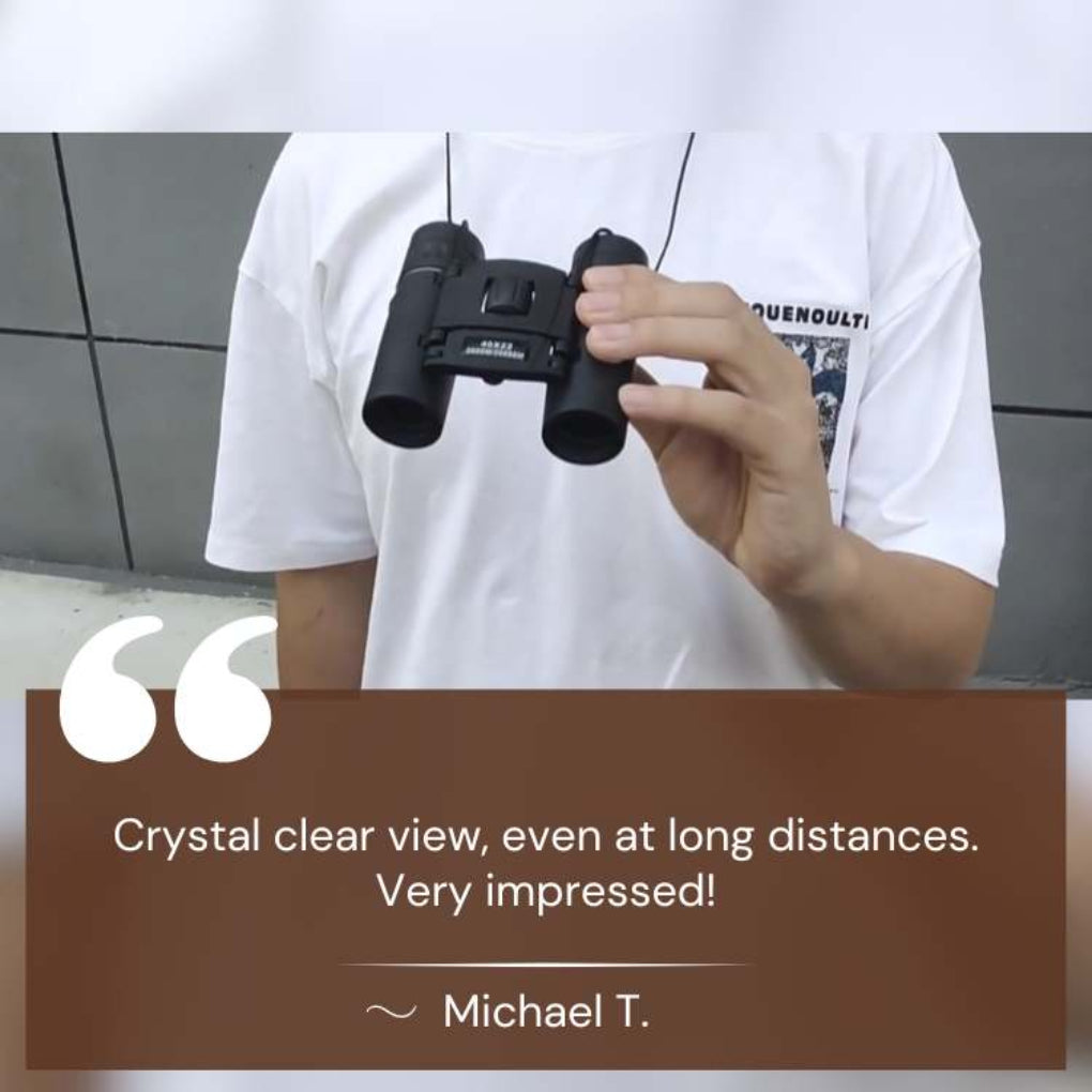 Oak & Coral | HD Long-Range Binoculars for Bird Watching