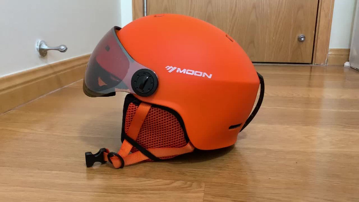 Oak & Coral | High-Quality Ski Helmet with Removable Parts – Safe and Comfortable for Outdoor Activities