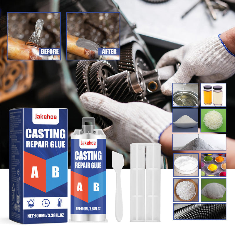 Oak & Coral | High-Temperature Resistant Metal Casting Repair Adhesive