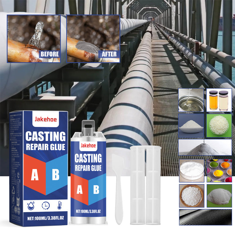 Oak & Coral | High-Temperature Resistant Metal Casting Repair Adhesive
