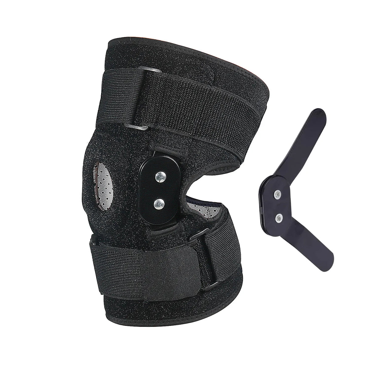 Oak & Coral | Hinged Knee Brace with Adjustable Straps