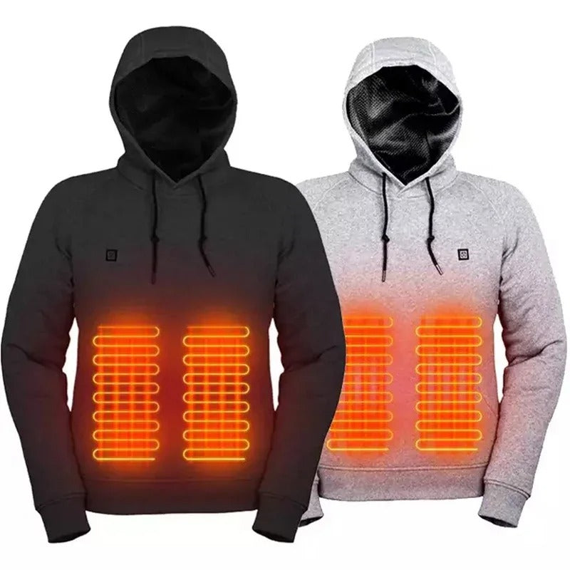 Oak & Coral Hoodies, USB Electric Heating Lightweight Hoodie Sweatshirt Jacket