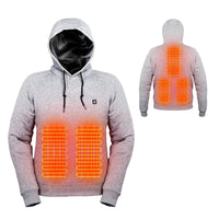 Oak & Coral | Men's Heated Comfort Lightweight Hoodie