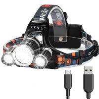 Oak & Coral | Hqdz-Td 20000 Lumen LED Headlamp - Rechargeable Outdoor