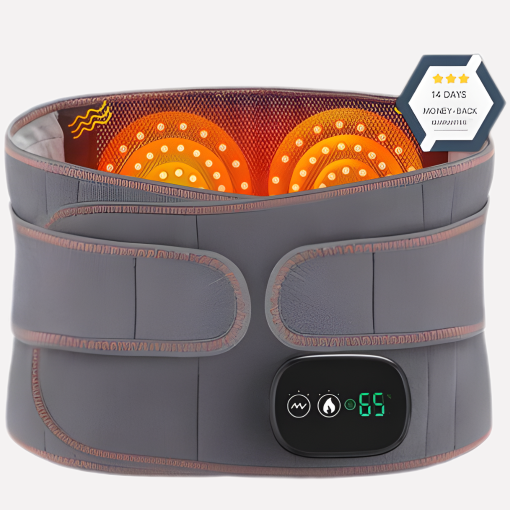 Oak & Coral | Infrared Heating Massage Belt for Waist