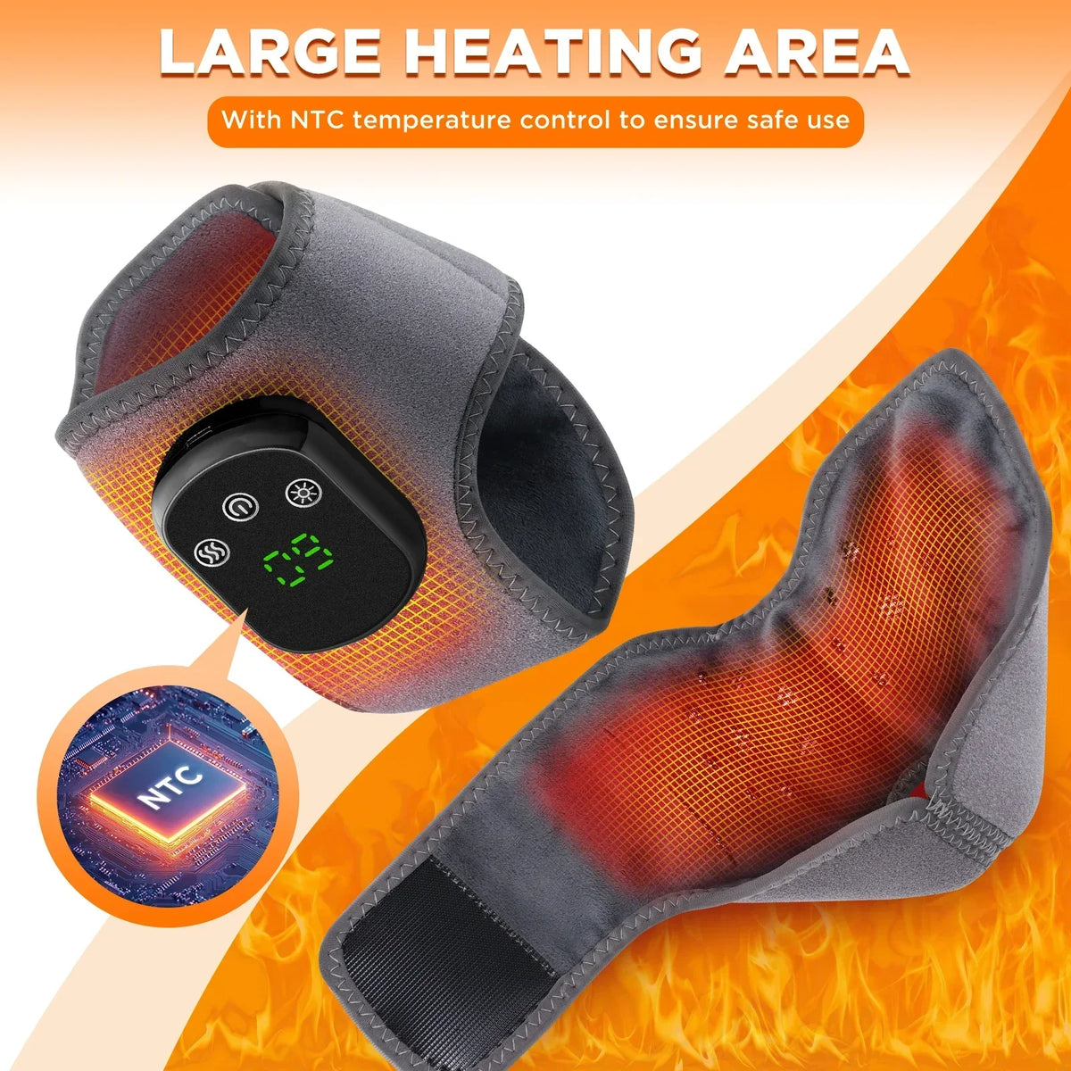 Oak & Coral | Infrared Hot Compress Massager