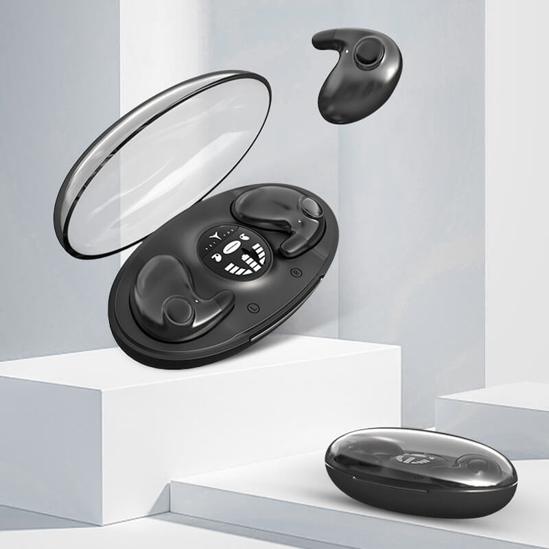 Oak & Coral | Invisible Wireless Sleep Headphones IPX5 Waterproof