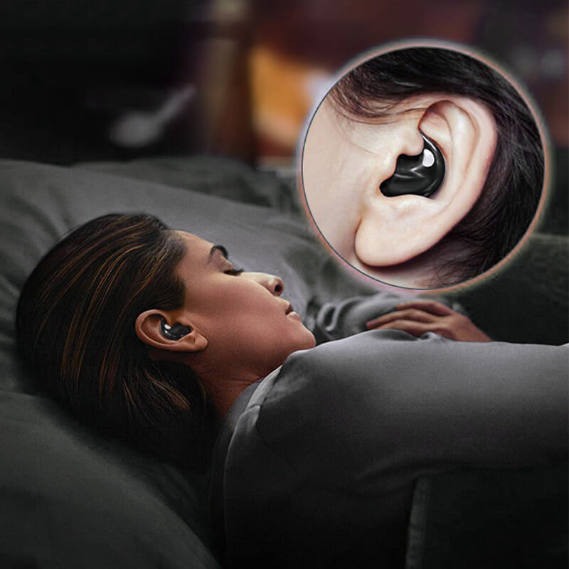 Oak & Coral | Invisible Wireless Sleep Headphones IPX5 Waterproof