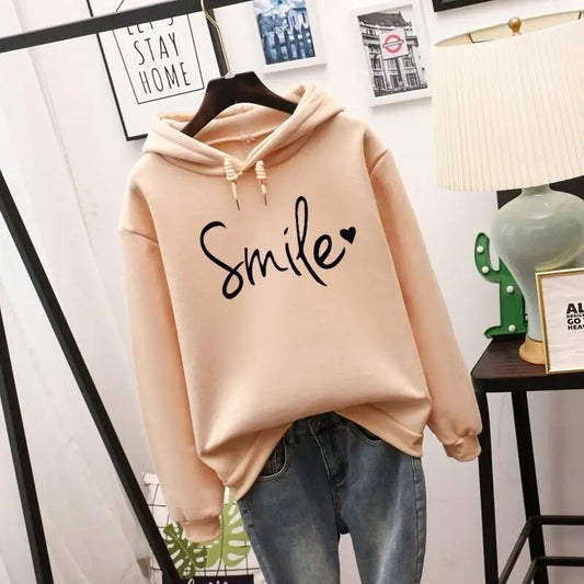 Oak & Coral - Janet Smile-Love Hoodie