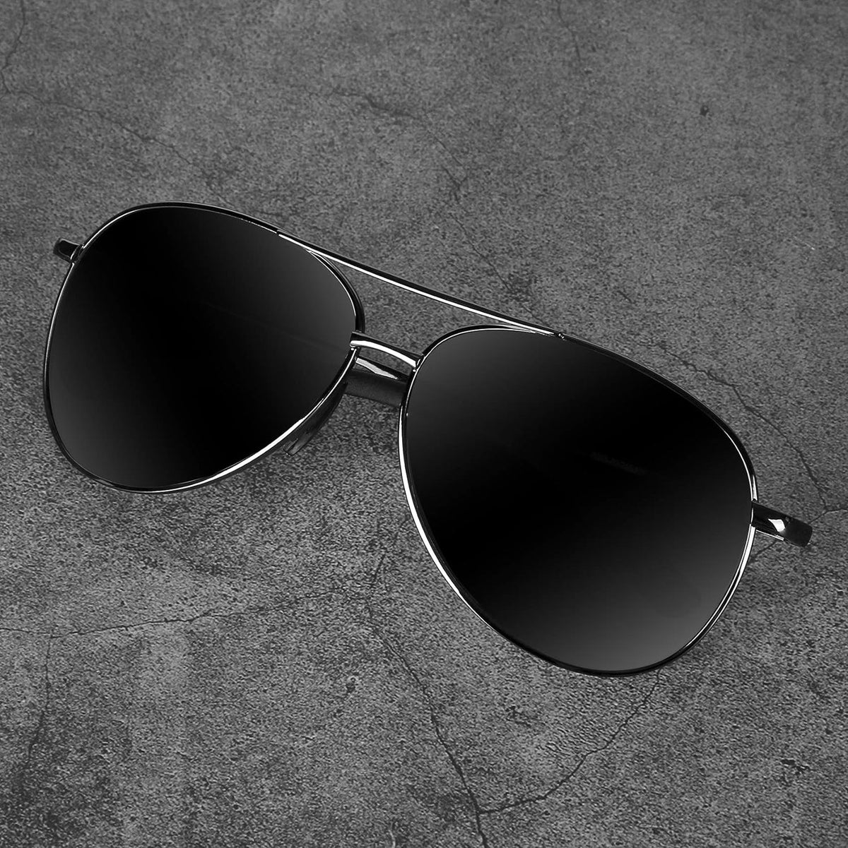 Oak & Coral | Joey Polarized Aviator Sunglasses with UV400 Protection