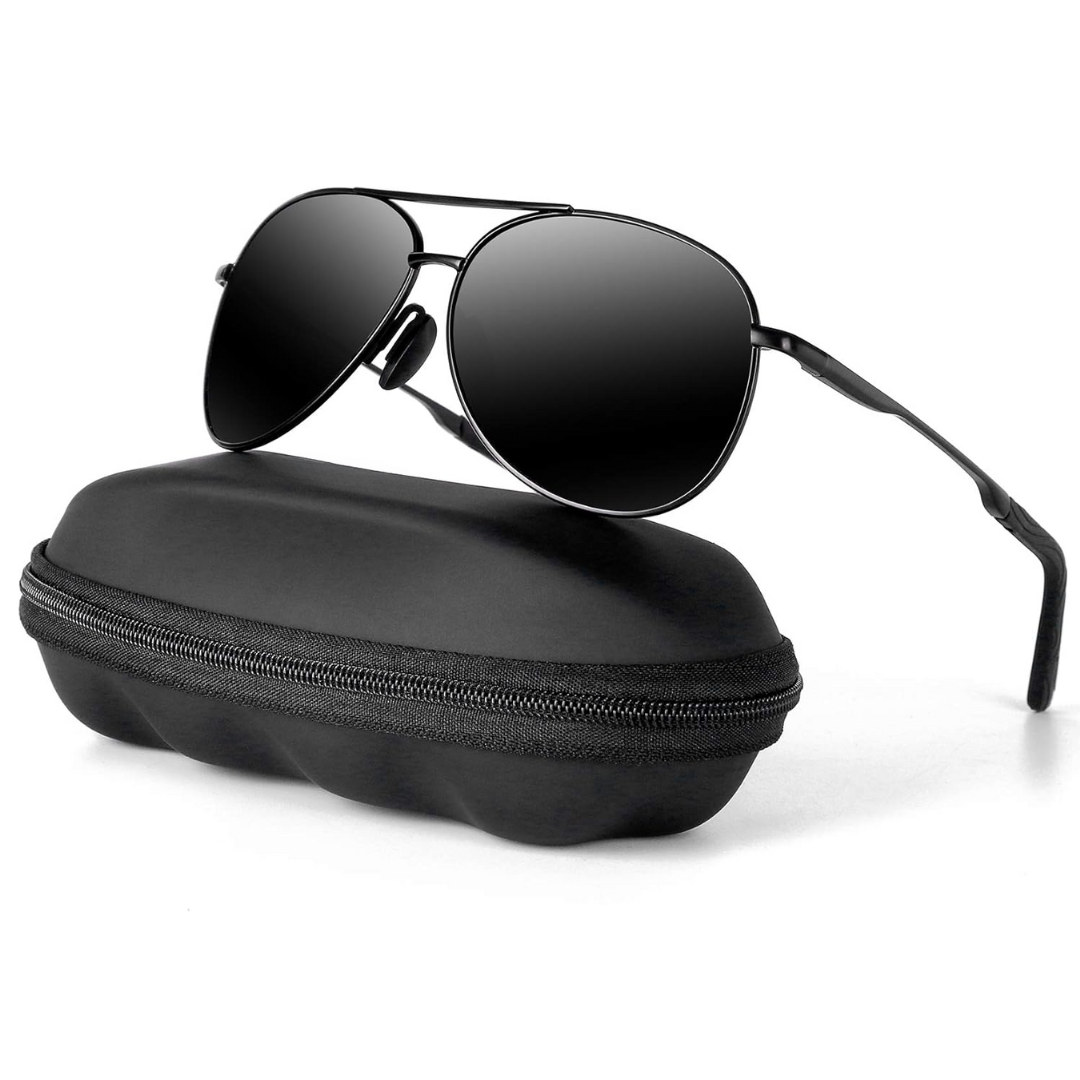 Oak & Coral | Joey Polarized Aviator Sunglasses with UV400 Protection