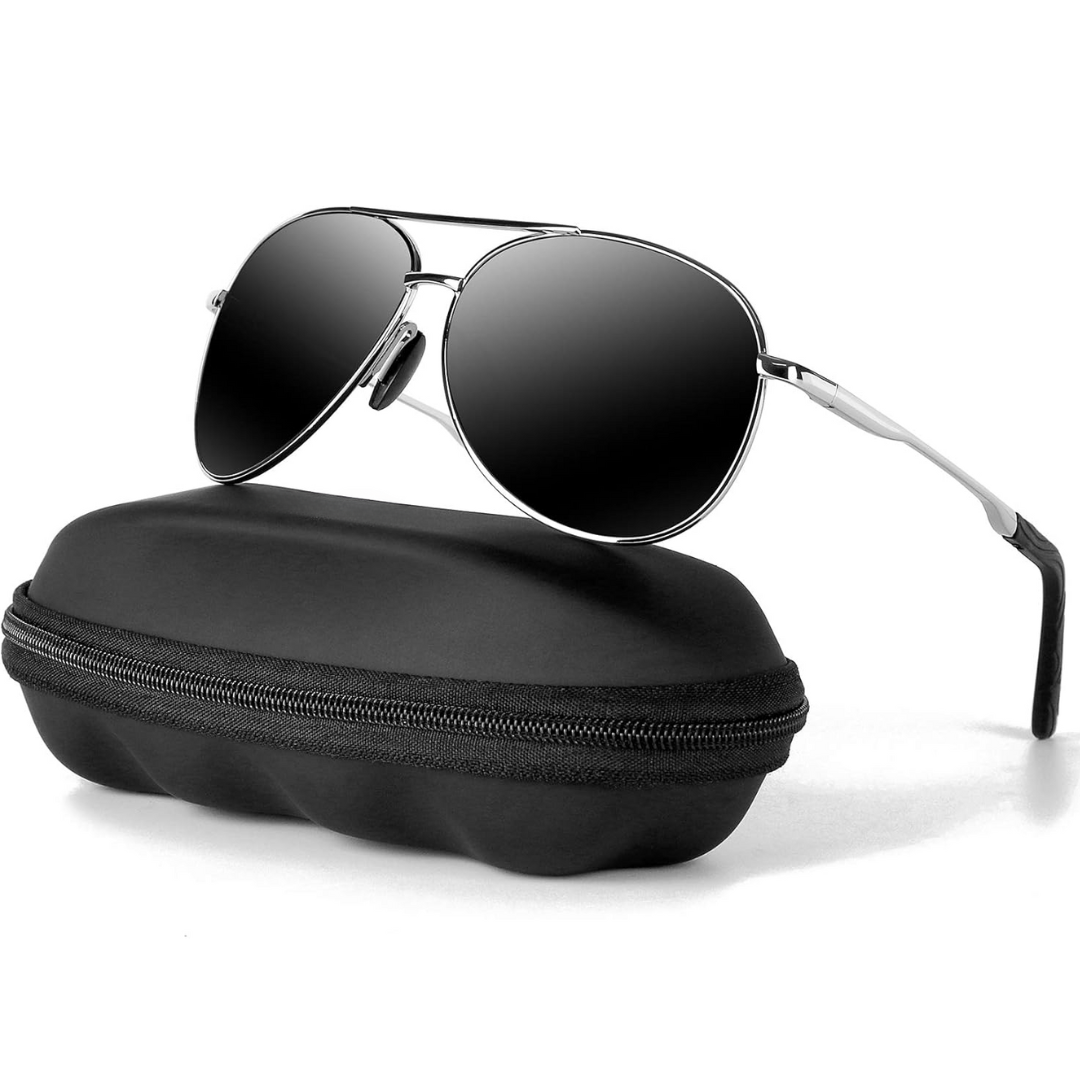 Oak & Coral | Joey Polarized Aviator Sunglasses with UV400 Protection