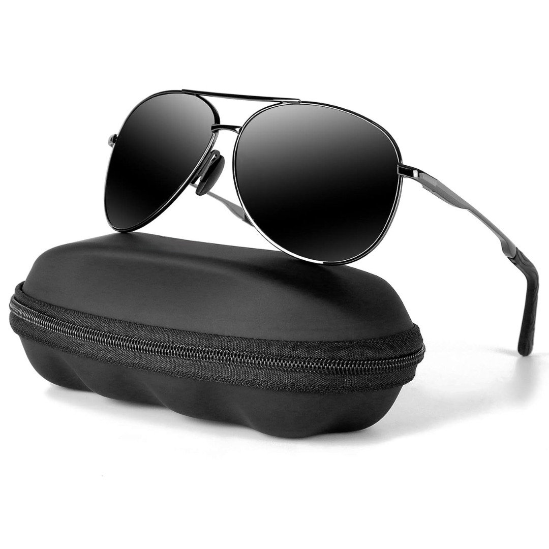 Oak & Coral | Joey Polarized Aviator Sunglasses with UV400 Protection