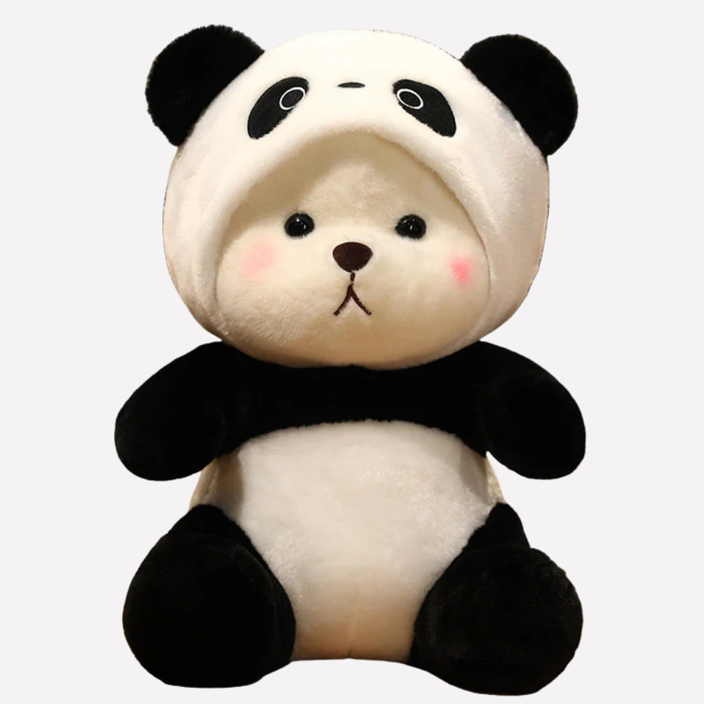 Oak & Coral | Kids' Plush Toy Bear with Character Costume