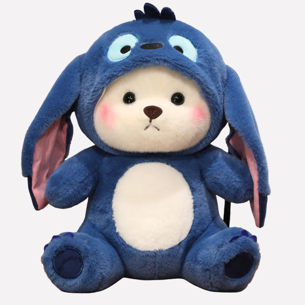 Oak & Coral | Kids' Plush Toy Bear with Character Costume