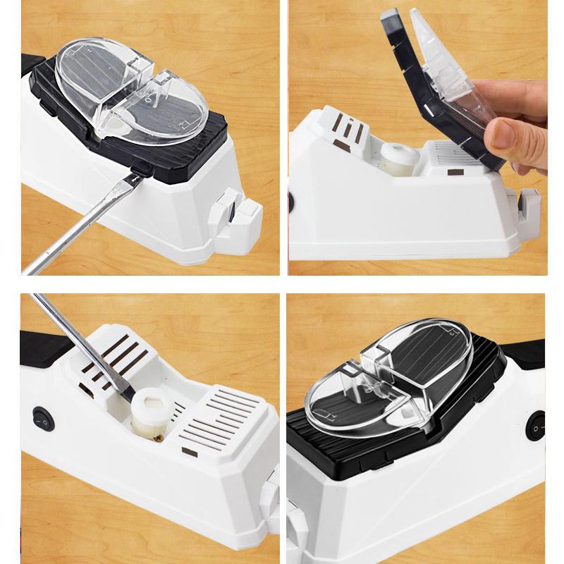 Oak & Coral | Kitchen Electric Knife Sharpener