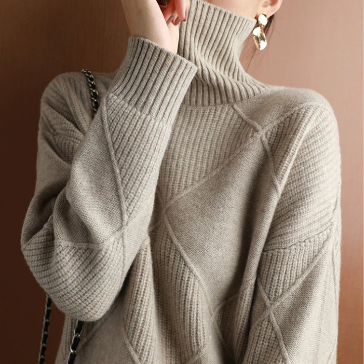 Oak & Coral Knit Sweater