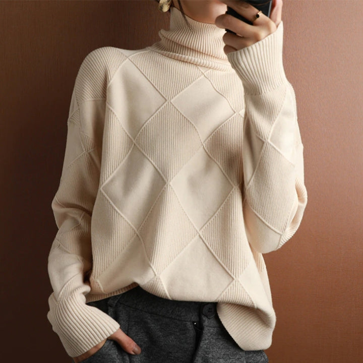 Oak & Coral Knit Sweater