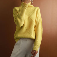 Oak & Coral | Cozy Turtleneck Knit Sweater