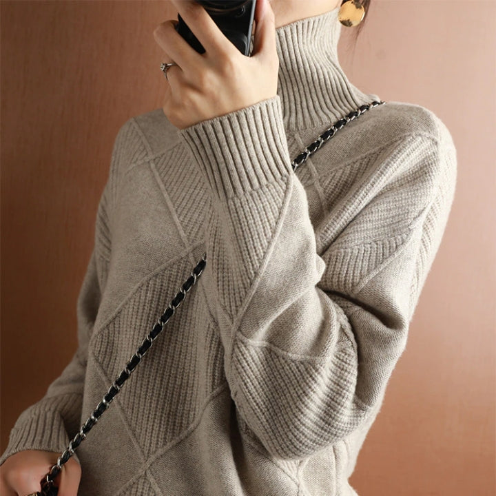 Oak & Coral Knit Sweater