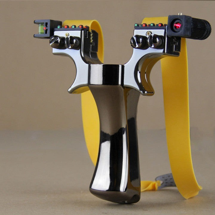 Oak & Coral | Laser Lock High-Precision Slingshot