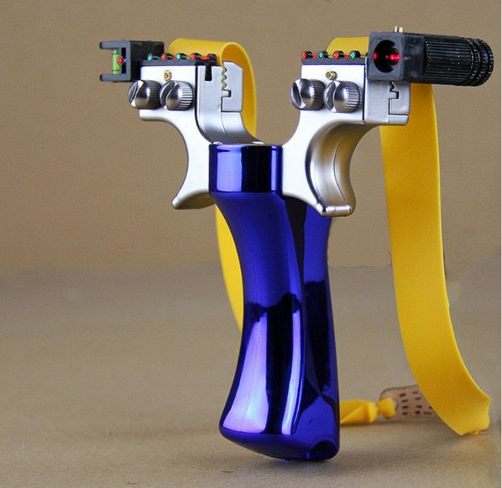 Oak & Coral | Laser Lock High-Precision Slingshot