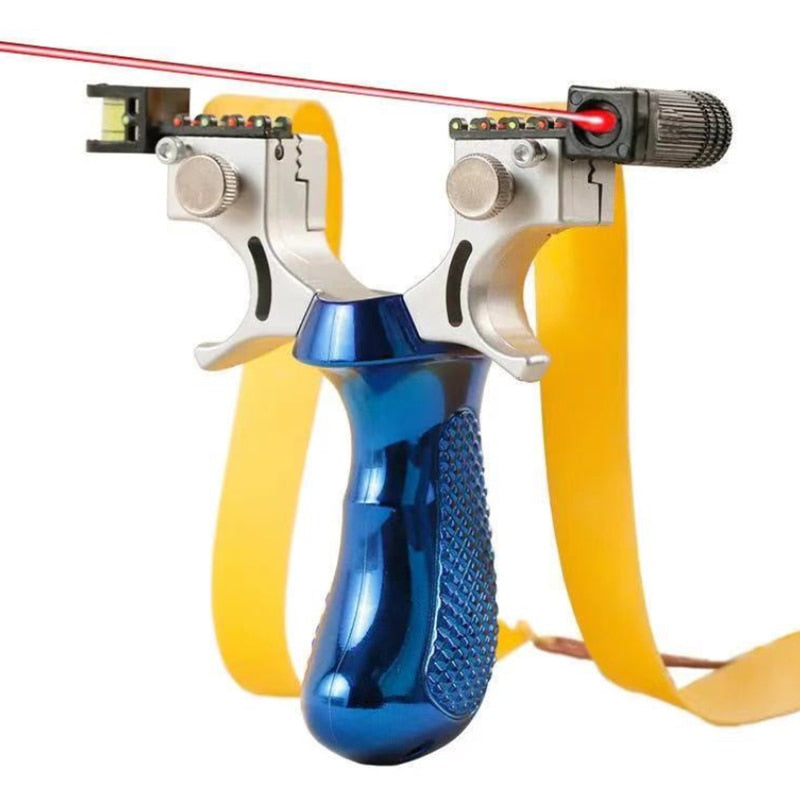 Oak & Coral | Laser Lock High-Precision Slingshot