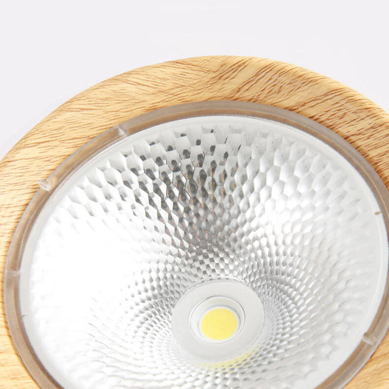 Oak & Coral | LED Ceiling Spotlight Cylinder | Adjustable Spotlight Design