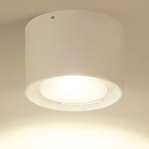 Oak & Coral | LED Ceiling Spotlight Cylinder | Adjustable Spotlight Design