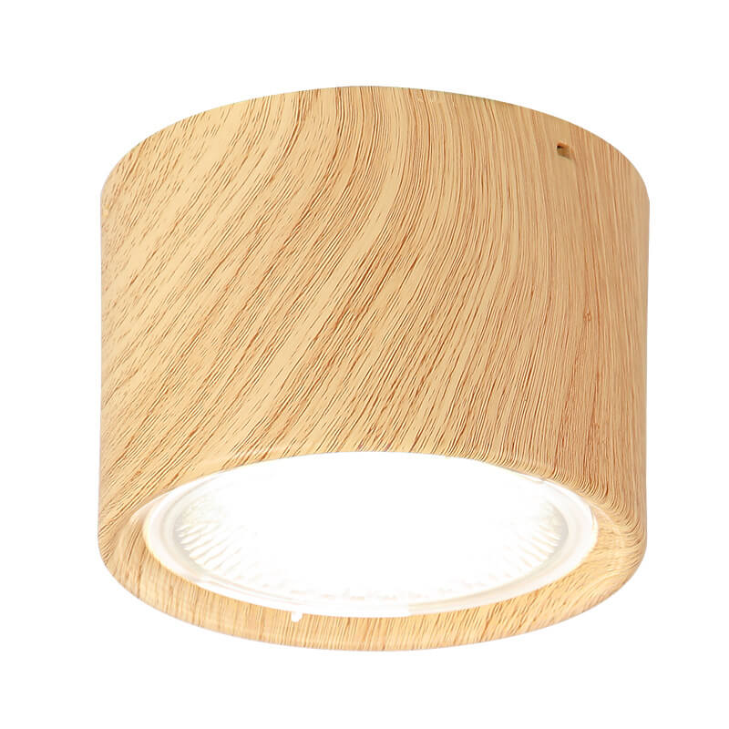 Oak & Coral | LED Ceiling Spotlight Cylinder | Adjustable Spotlight Design