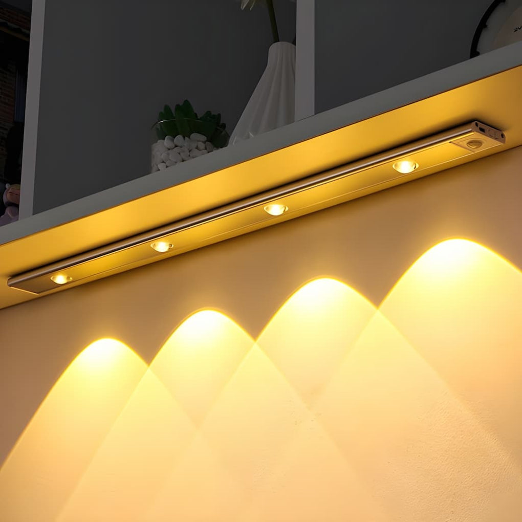 Oak & Coral | LED Fixture with Motion Sensor, USB Rechargeable