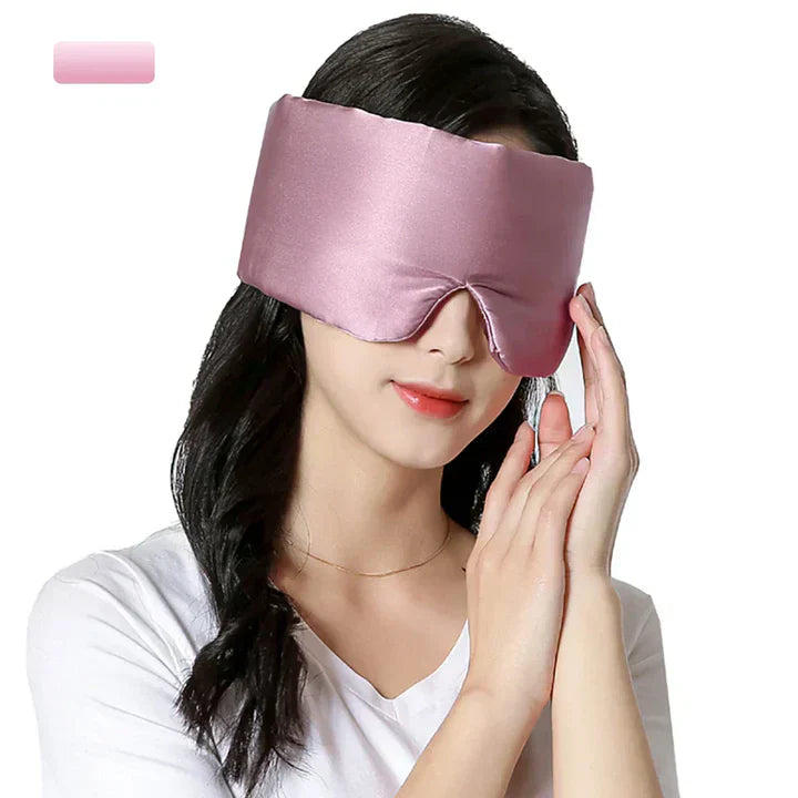 Oak & Coral | Light Blocking Sleep Mask with Adjustable Strap