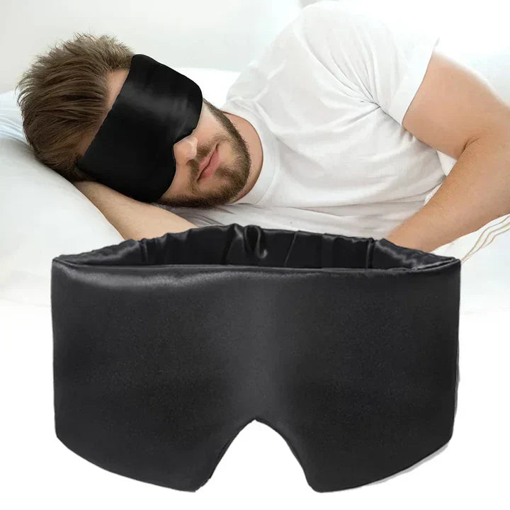 Oak & Coral | Light Blocking Sleep Mask with Adjustable Strap