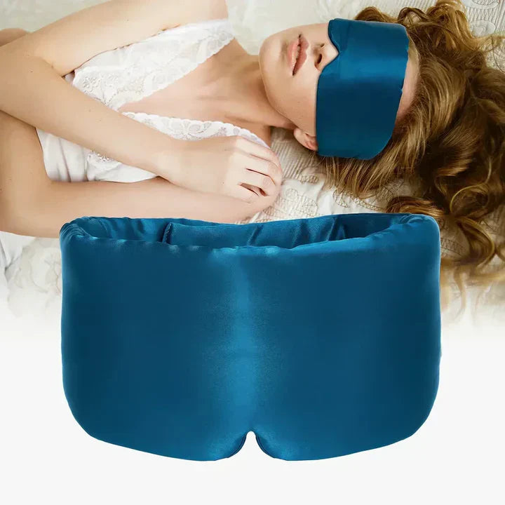Oak & Coral | Light Blocking Sleep Mask with Adjustable Strap