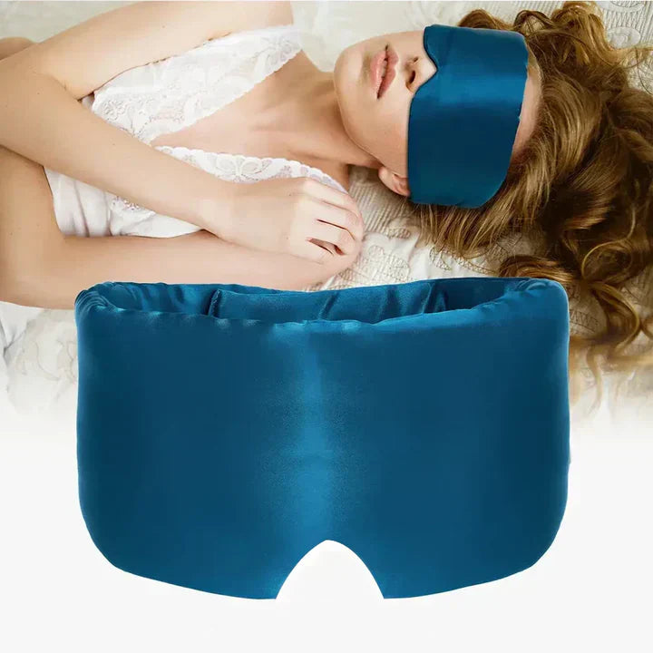Oak & Coral | Light Blocking Sleep Mask with Adjustable Strap